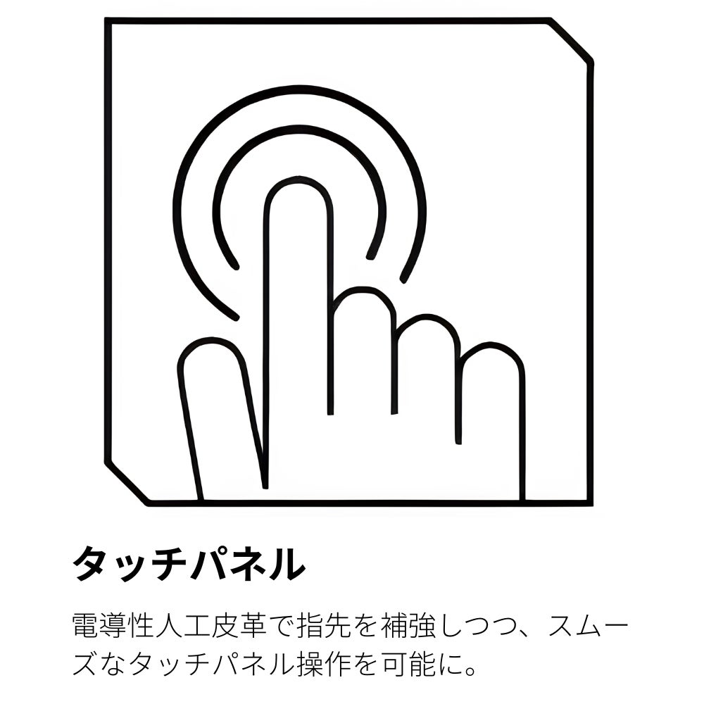タッチパネル対応