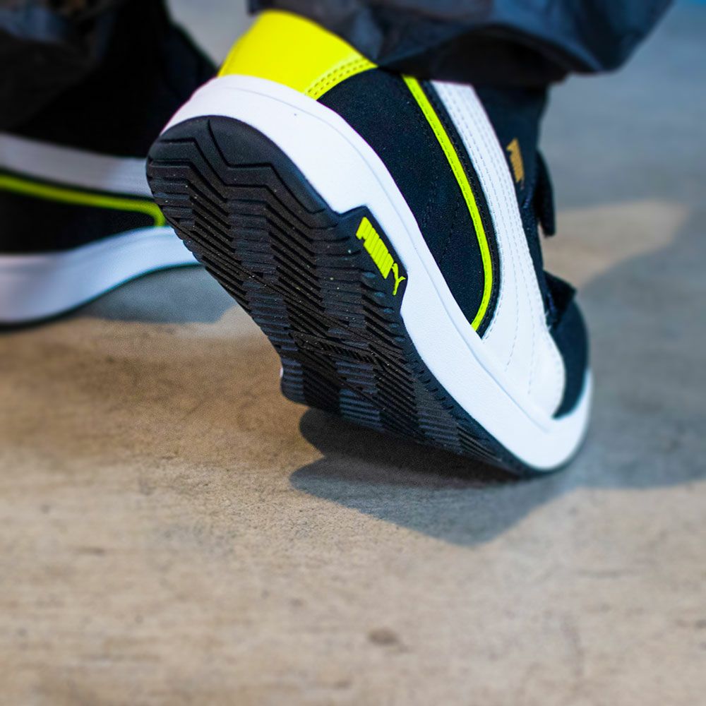 【SLY】PUMA エアツイスト2.0・ブラック・ミッド・H&L エアツイスト2.0 ブラック ミッド フック＆ループ （ヘリテイジ