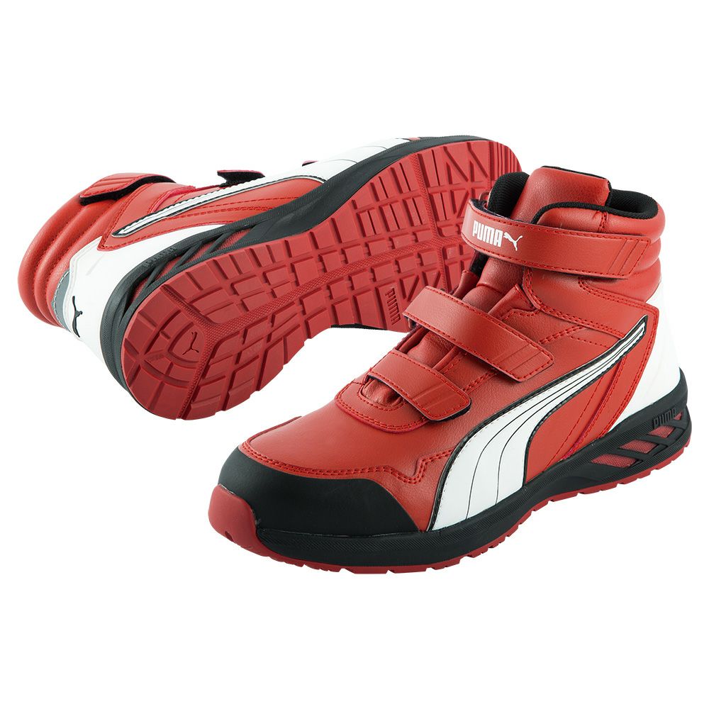 Puma 防水レッド長靴/GORE-TEX ライダー2.0 レッド ミッド（ジャパン・アスレチック） | PUMA.AT WORK