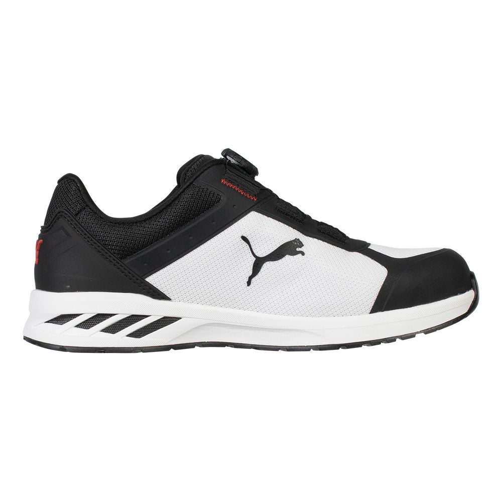 プーマ安全靴#64.403 28.0cmスプリント・ＢK＆WHディスクロー PUMA（プーマ） 安全靴 JAPAN ATHLETIC スプリント2.1 DISC ロー