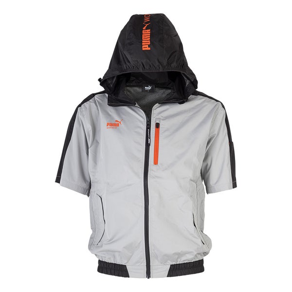 作業ウェアPUMAエアツイスト フーディー半袖 (AT-8021N)