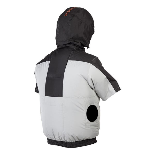 作業ウェアPUMAエアツイスト フーディー半袖 (AT-8021N)