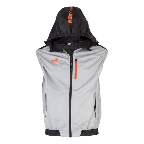 作業ウェアPUMAエアツイスト フーディーベスト (AT-8022N)