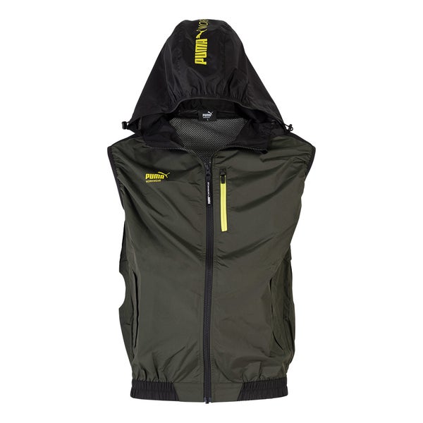 作業ウェアPUMAエアツイスト フーディーベスト (AT-8022N)