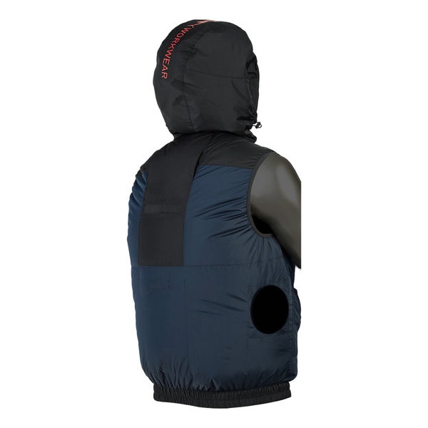 作業ウェアPUMAエアツイスト フーディーベスト (AT-8022N)