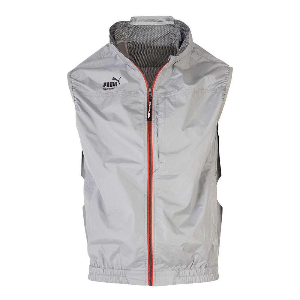作業ウェアPUMA エアツイスト ファン装着ウェア ベスト (AT-8042N)
