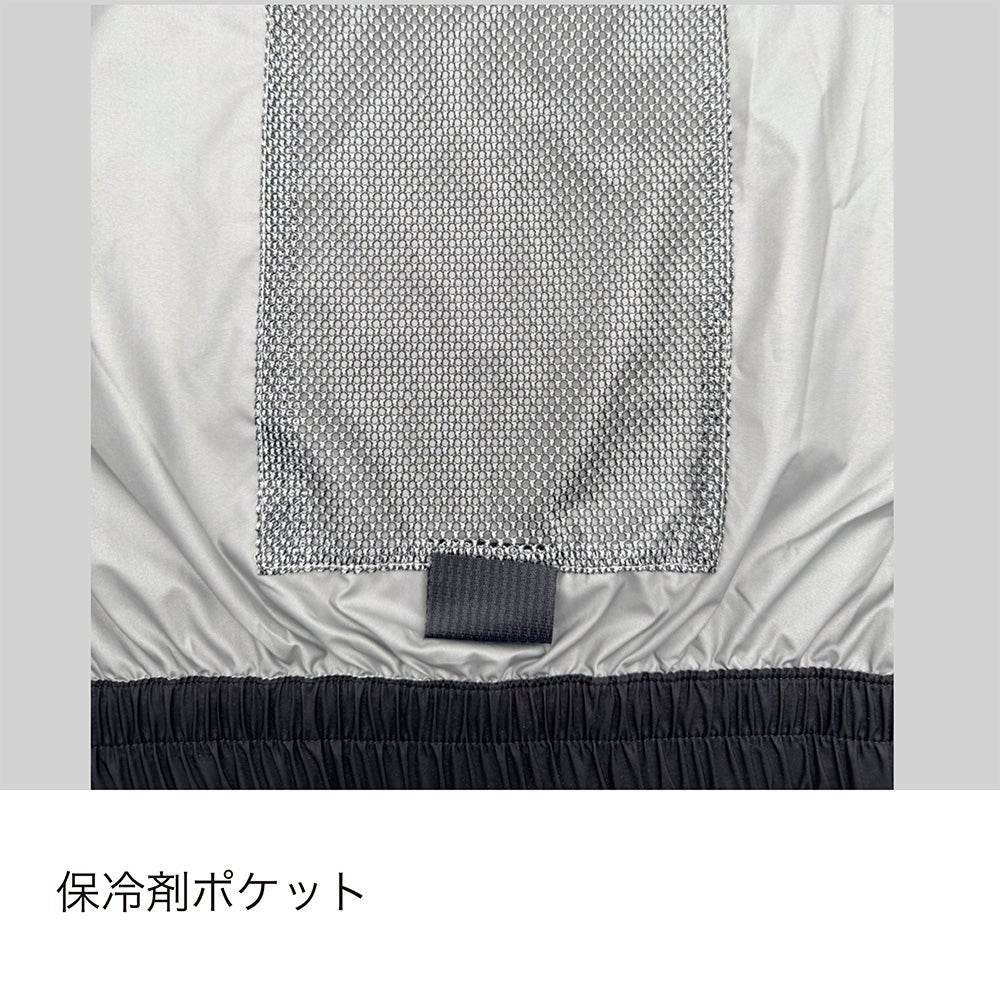 作業ウェアPUMA エアツイスト ファン装着ウェア フーディーベスト (AT